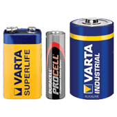 Engangs battericeller