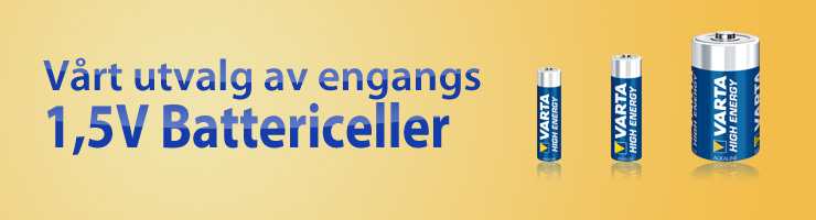 1.5V batterier