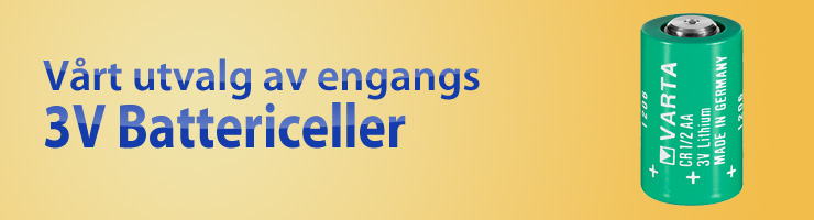 3.0V batterier