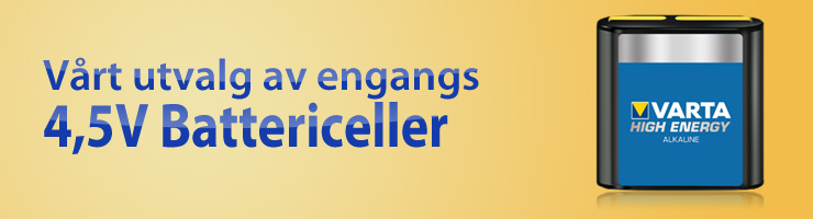 4.5V batterier