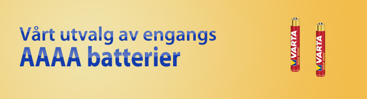 AAAA batterier