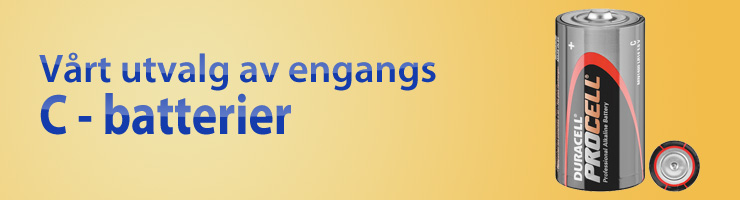 C batterier