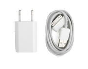 iPhone, iPod og iPad ladere