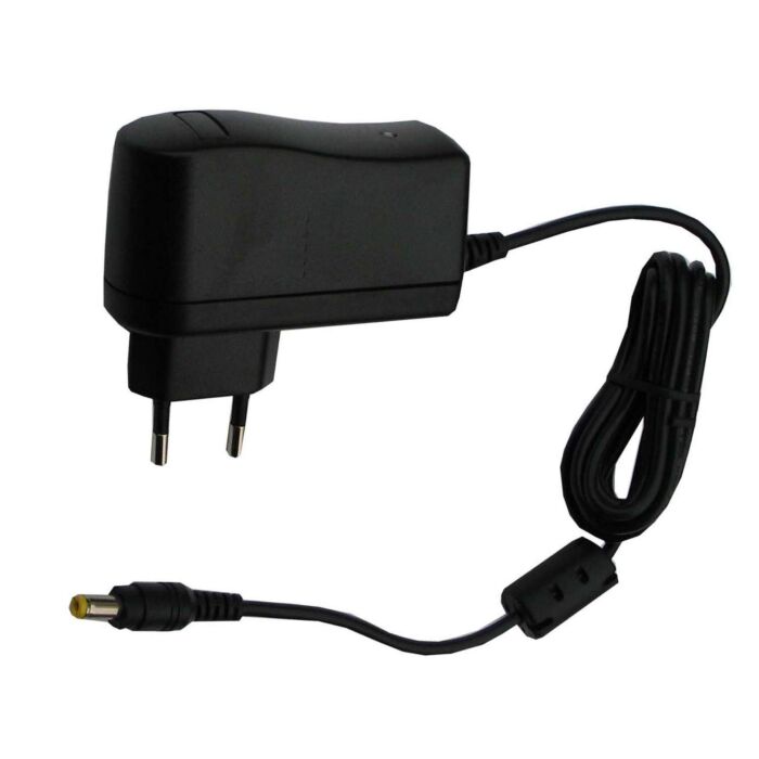 DC 12V 1A 1000mA Strømadapter 100 - 240V 2.1mm x 5.5mm