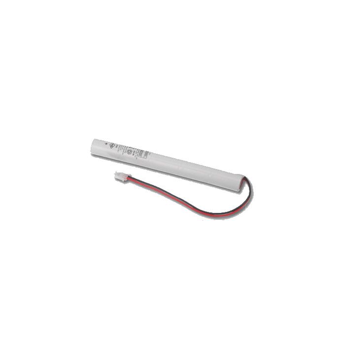 6,0v 1,6Ah nødlysbatteripakke m/ ledning og Molex Minifit 2-pol i stav 329045480