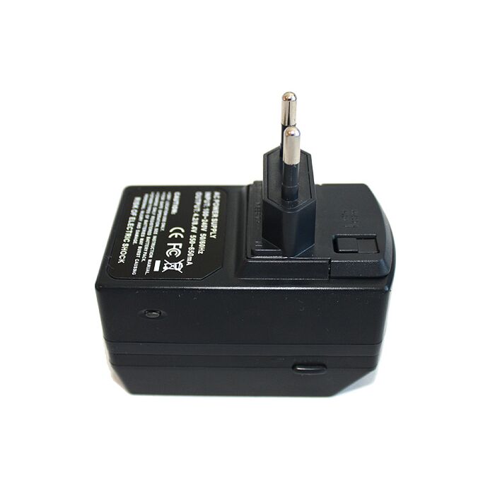 Nettlader til Panasonic LUMIX DMC-TZ.. DMW-BCM..  - Input 110-230VAC