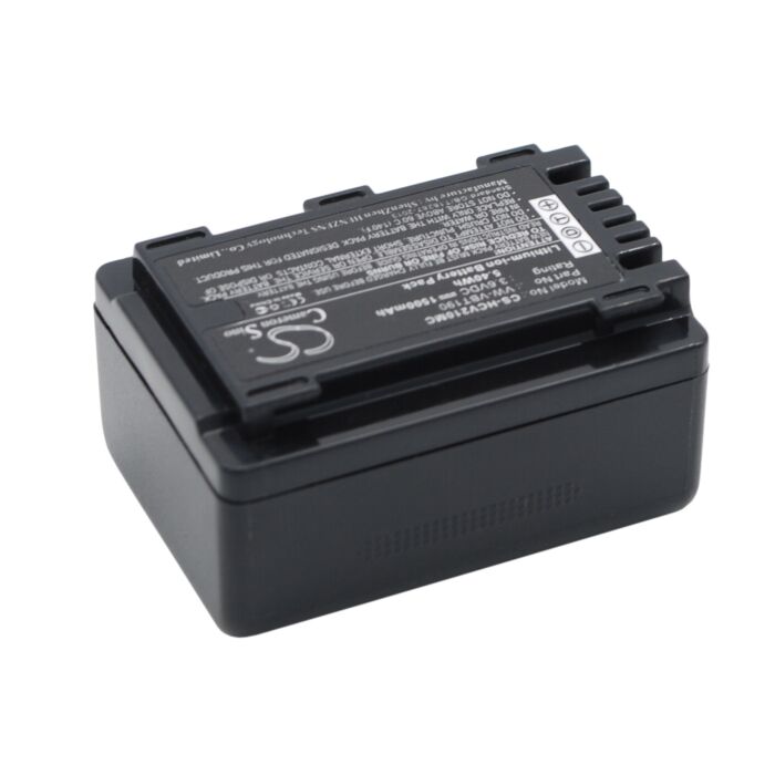 Batteri til Panasonic VW-VBT190 1500mAh 3.6V