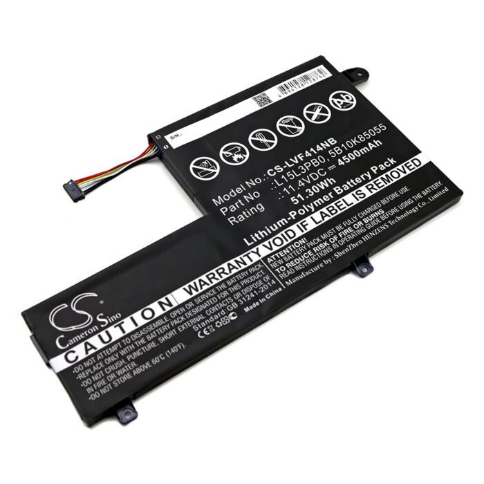 Batteri for Lenovo FLEX4-1480 4-1470 Yoga 520 5B10K84494 L15M3PB0 L15L3PBO
