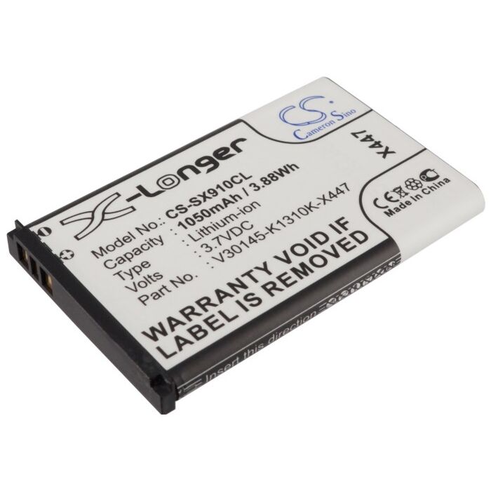 Batteri til Siemens Gigaset SL910, SL910A, SL910H 3.7V 1050 mAh Li-ion