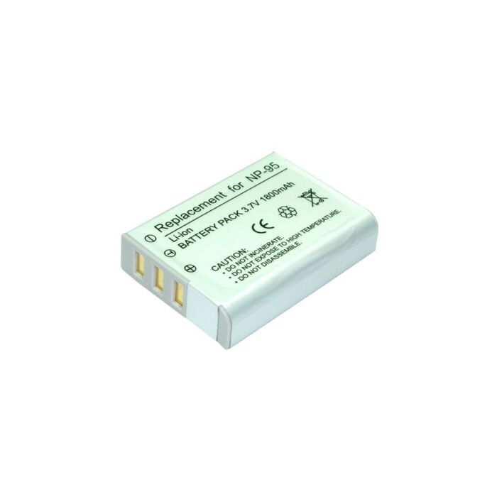 NP-95 Fujifilm, Ricoh 3.6/3.7 Volt 1800 mAh kompatibelt