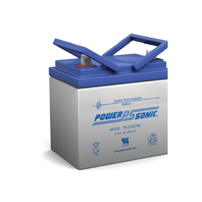 12V 35Ah AGM batteri Powersonic