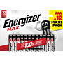 Energizer MAX AAA Alkalisk AAA/E92 12 pk