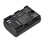 Replaces battery for Canon LP-6P, EOS R5 Mark II mirrorless camera, 2400mAh