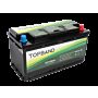 TOPBAND Lithium HEAT PRO - 12V 100AH - 100A BMS - BOBIL - Bluetooth og Varme (TOP-HEAT-RV)