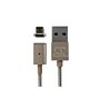 Magnetisk Lightning kabel 1.2m til Samsung med micro usb inngang