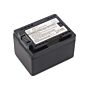 BP-727 Batteri til Canon Legria HF serier (ikke alle)  3,7V 2400mAh 