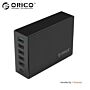 Orico multi-USB lader 6 porter USB-C og USB 110-240VAC input 
