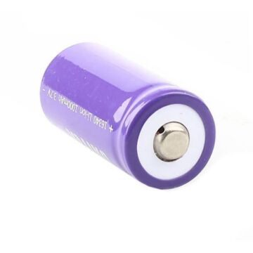 Ladbart CR123 erstatning til Arlo kamera Li-ion