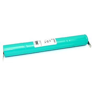 6,0v 1,6Ah nødlysbatteripakke m/ Faston i stav 5 KRMT 23/43