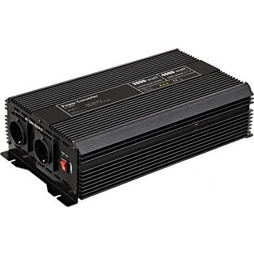 Inverter 12VDC til 220VAC 1500W