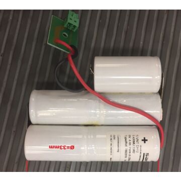 Nødlysbatteri 6V 4Ah NiCd