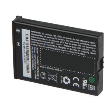 Batteri for Honeywell 60s Dolphin 75e, Dolphin 70e 70e-BTEC 70e-BTSC 