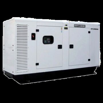 HYUNDAI DHY110KSE Diesel strømaggregat 109kVA 400V 3-Fase - 1500RPM - Vannkjølt