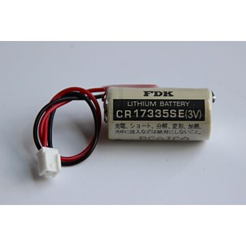 Batteri CR17335SE/WL for Direct Logic GE Fanuc, Koyo, Texas Instruments, Siemens: 305-BATT, D3-D4-BAT