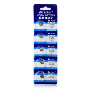 5011LC, BR927, CR-927, CR927, CR 927, DL927, ECR927, GR927 knappecelle 3V 9,5mm x 2,8mm