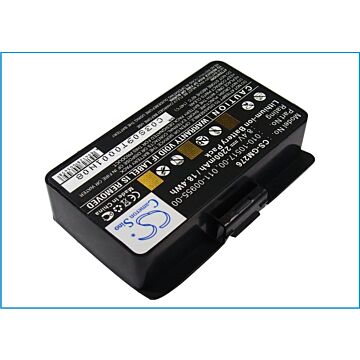 Batteri til GARMIN GPSMAP 276, 276c, 296, 396, 496 8.4V 2200mAh standardversjon