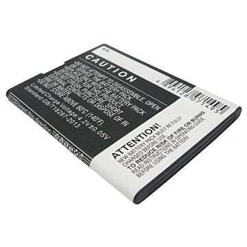 Batteri til Huawei 3,7V 1600mAh Li-ion HB4W1H