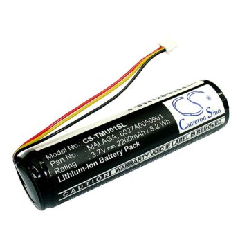 Batteri til TomTom Urban Rider og Urban Rider Pro 3,7V Li-ion 2200mAh