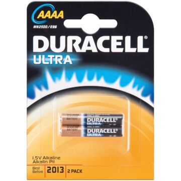 Duracell AAAA 1,5V LR61 (lang) 2 stk i blister