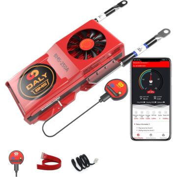16S LiFePo4 250A smart BMS med blåtann