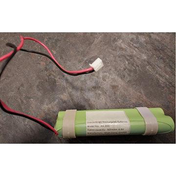 Batteri 4,8V 1500mAh NIMH HT for Elotec Elolight-G Ip 40 AA-800