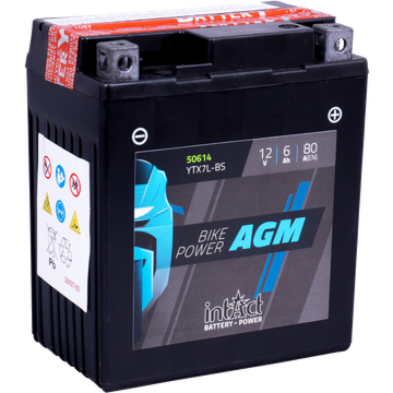YTX7L-BS YTX7-3 batteri til MC og ATV 12V 6Ah (113x70x130mm)