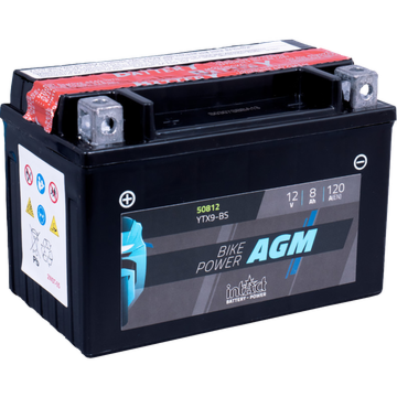 12V Standard 8 Ah YTX9-BS SMF Blybatteri