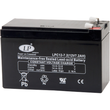 12V 7Ah Syklisk 151x65x100 Faston