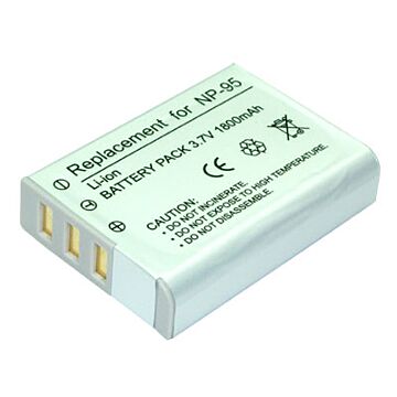 NP-95 Fujifilm, Ricoh 3.6/3.7 Volt 1800 mAh kompatibelt