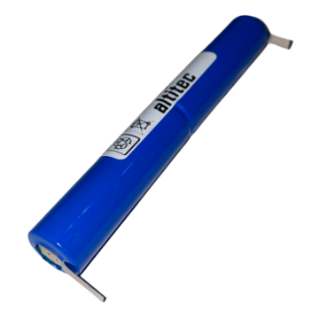 Batteri for Nødlys 2,4V 1,5Ah 2VHT AAL 806223 NIMH