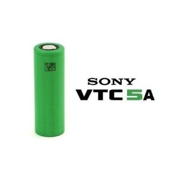 US 18650 VTC5A batteri 2600mAh - 3,6V 35A Li-ion