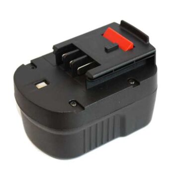 Batteri til Black & Decker, Firestorm 12V 3.0Ah NiMH, HP126 FSB12 BD1204L