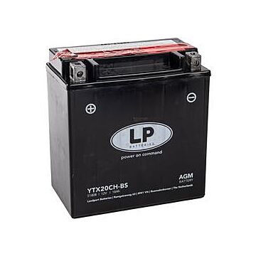 YTX20CH-BS batteri til MC og ATV 12V 18Ah (150x87x161mm) AGM